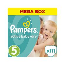 Pampers Active Baby-Dry 11-18 кг 5 111 шт.