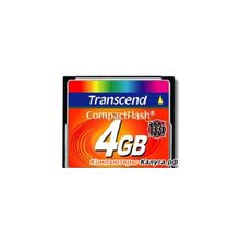 Карта памяти Compact Flash 4Gb Transcend &lt;133x&gt;