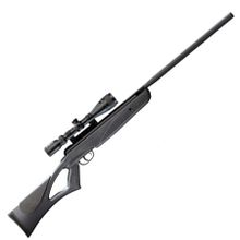 Пневматическая винтовка Crosman Rem NPSS (NITRO, чёрная, переломка, прицел 3-9х40) (8-RNP77XM)