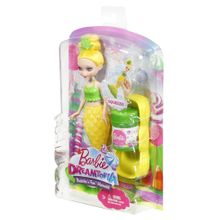 Barbie Маленькая русалочка с мыльными пузырями желтая