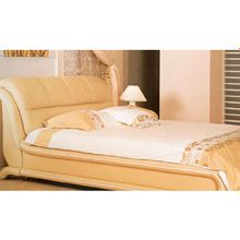 Кожаная кровать Орхидея 6603 (Размер кровати: 160Х200, Категория ткани: 1 категория)
