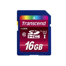 Transcend 16Gb SDHC Card Class 10 UHS-I