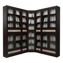 Мебелайн Шкаф книжный Мебелайн-48 ID - 374522