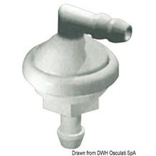 Osculati Bulkhead-pass f. windshieldwiper, 19.108.02