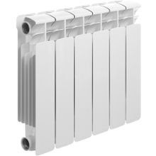 РИФАР База радиатор биметаллический 1 350 мм (6 секций)   RIFAR Base радиатор биметаллический 1350 мм (6 секций)