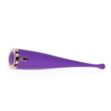 Фиолетовый клиторальный вибратор The Countess Pinpoint Vibrator - 19 см. (233155)