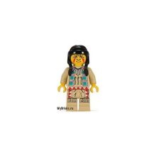 Lego Western WW023 Indian Tan Shirt (Индеец в Бежевой Рубашке) 2002