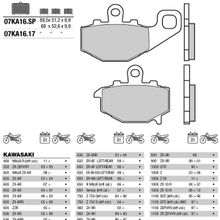 BREMBO Тормозные колодки BREMBO 07KA1617