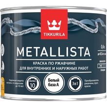 Тиккурила Metallista 400 мл белая