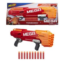 HASBRO NERF Игрушка НЁРФ МЕГА Твиншок (бластер) B9894