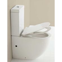 Чаша унитаза безободкового с горизонтальным выпуском P-Trape BelBagno SFERA-R  BB006CPR