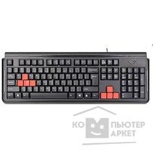 A-4Tech Keyboard A4Tech G300-USB, черная, USB, водонепроницаемая 512748