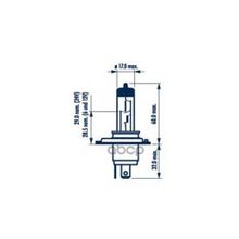 Лампа H4 24v 75 70w P 43t Narva арт. 48892