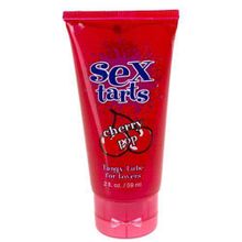 Topco Sales Оральный лубрикант с вишневым ароматом Sex Tarts Lube - 59 мл.