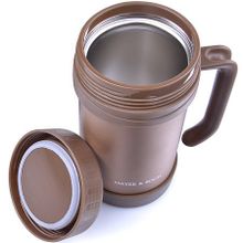 28049 Термокружка коричневая 500мл нержMB (х24)