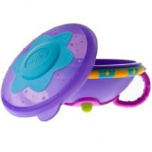 «Nuby» тарелка с крышкой для СВЧ-печи от 6 мес.