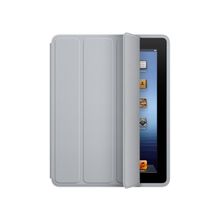 Apple iPad Smart Case Polyurethane (Light Gray) (MD455ZM A)