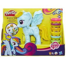 PLAY-DOH (Hasbro) Hasbro Play-Doh B0011 Игровой набор "Стильный салон Рэйнбоу Дэш" B0011