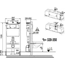 Комплект Roca Gap 893104100 подвесной унитаз + инсталляция + кнопка + сиденье