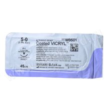 ВИКРИЛ 5 0, 45 см, н окр. Кол. 13 мм, 1 2 W9982