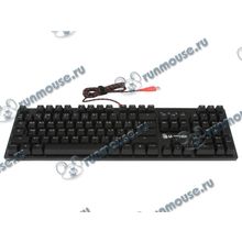 Клавиатура A4Tech "Bloody B820R", подсветка, водостойкая, черный (USB) (ret) [138214]