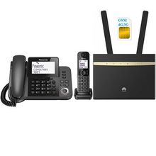 Комплект SHOPCARRY SIM Pro 525 стационарный сотовый телефон 4G 3G с радиотрубкой