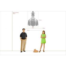 Люстра каскадная Chiaro Барселона 313010818