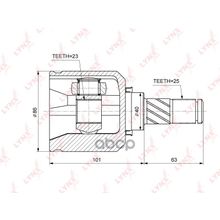 Шрус Внутренний LYNXauto арт. CI3748