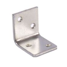 Уголок мебельный СКОБИС 28 (28x28x25x2) цинк белый