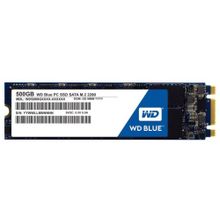 ssd жесткий диск m.2 2280 500gb tlc blue wds500g1b0b wdc western digital