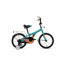 Детский велосипед FORWARD Crocky 16 бирюзовый оранжевый (2020)