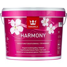 ТИККУРИЛА Гармония база А белая краска интерьерная (9л)   TIKKURILA Harmony base A краска интерьерная глубокоматовая (9л)
