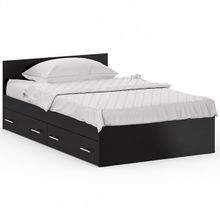 СВК Кровать с ящиками Стандарт 1200 цвет венге ID - 290472