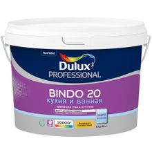 Dulux Professional Bindo 20 Кухня и Ванная 9 л белая