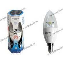 Лампа светодиодная ЭРА LED smd B35-7w-842 840-E14 Clear яркий холодный свет