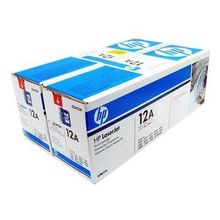 Картридж HP 12A Q2612AD двойная упаковка   для hp LJ 1010 1012 1015 1018 1020 1022 3015 3020 3030