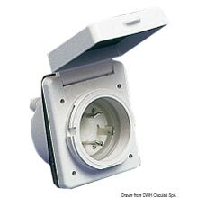 Osculati ABS socket 30 A 220 V, 14.331.00