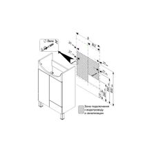 Triton Мебель для ванной Диана 50 L с ящиком