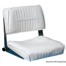 Osculati Seat w foldable backrest 45x40 cm, 48.415.00