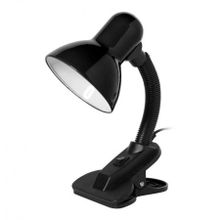 Светильник настольный Smartbuy SBL-DeskL01-Black, на прищепке, черный (220V, 40W, E27)