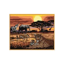 Ravensburger По номерам Африка