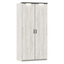 Любимый Дом Шкаф платяной Техно ЛД 678.131.000.008 ID - 488217