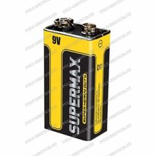Батарейка SuperMax 6F22 (9V) SR1