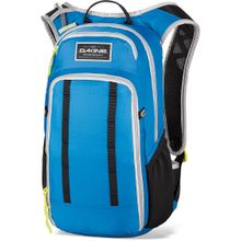 Маленький молодежный велосипедный рюкзак для мужчин Dakine Amp 12L Reservoir Bright Blue Bbl с креплением для шлема