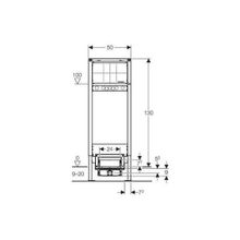 Монтажный элемент Geberit Duofix (111.731.00.1) для душевого трапа