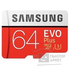 Samsung Micro SecureDigital 64Gb  EVO Plus V2 Class 10 MB-MC64GA RU