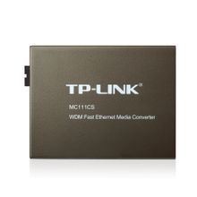 Медиаконвертер TP-Link MC111CS 10 100Base-TX - 100Base-FX одноволоконный (WDM), SM, TX1550 RX1310, SC, 20км