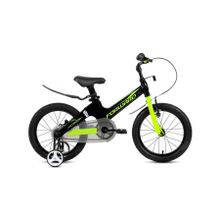 Детский велосипед FORWARD Cosmo 16 черный зеленый (2020)