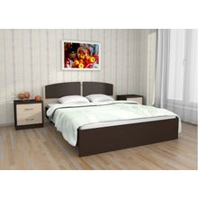 Кровать Румба (Размер кровати: 140Х200, Цвет корпуса: Венге Млечный дуб)