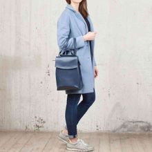 Lakestone Синяя женская сумка-рюкзак Ashley Dark Blue
